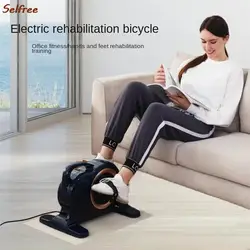 Selfree-Mini bicicleta de ejercicio para el hogar, multifunción, Control magnético, Stepper, entrenador de piernas para ancianos, máquina de rehabilitación eléctrica DS