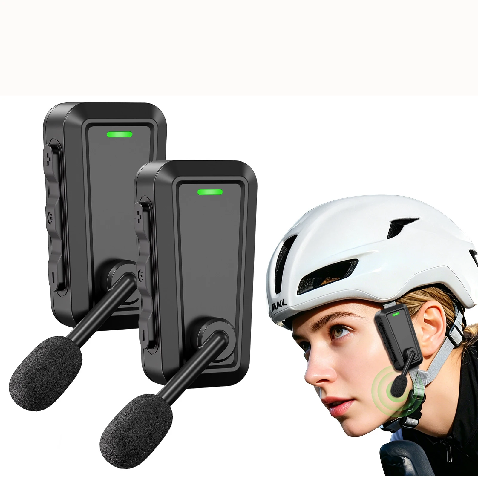 Outdoor Cycling Mountain Bike Wireless Bluetooth Music-sharing Headset, Skiing and Rock-climbing Helmet Intercom Headset