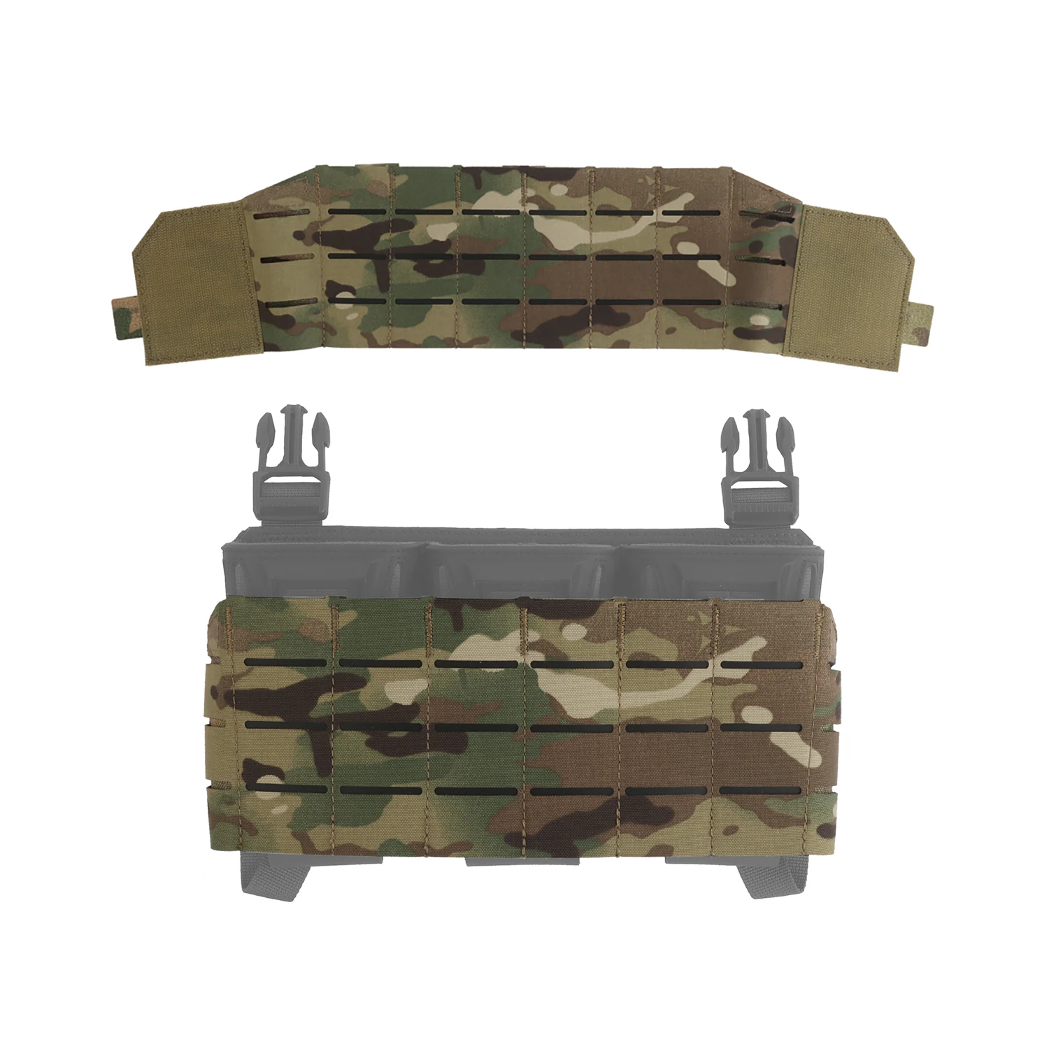 

2nd Layer MOLLE Plate Gear Expansion Plate for KZ Triple Mag Pouch