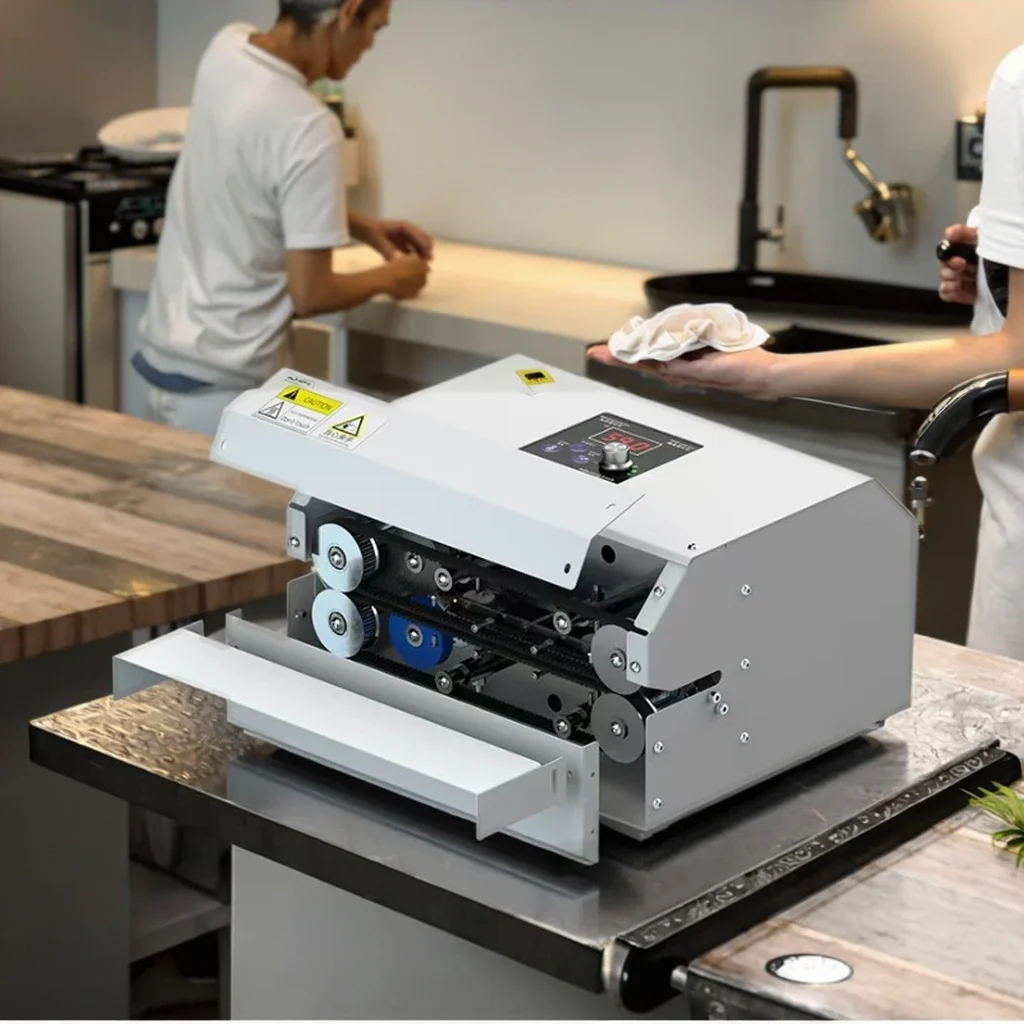 Commercial Grade High Quality Electric Heat Sealing Machine For Food Snacks Chocolate Coffee Paper Pouches Premium Sealer