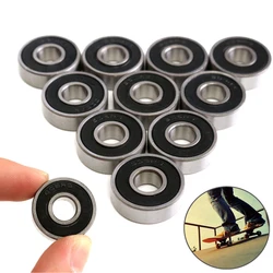 10PC 608-2RS Bearing 8*22*7 mm ABEC-5 Skateboard Scooter Ball Bearing Miniature Skate Roller Ball Bearings Kit