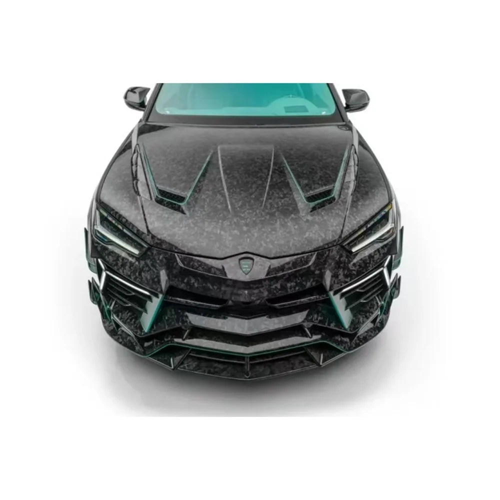 The New For Lamborghini Urus M Style Dry Carbon Fiber Wide Body Kit Front and Rear Bumpers Side Skirts and Wheel Arches