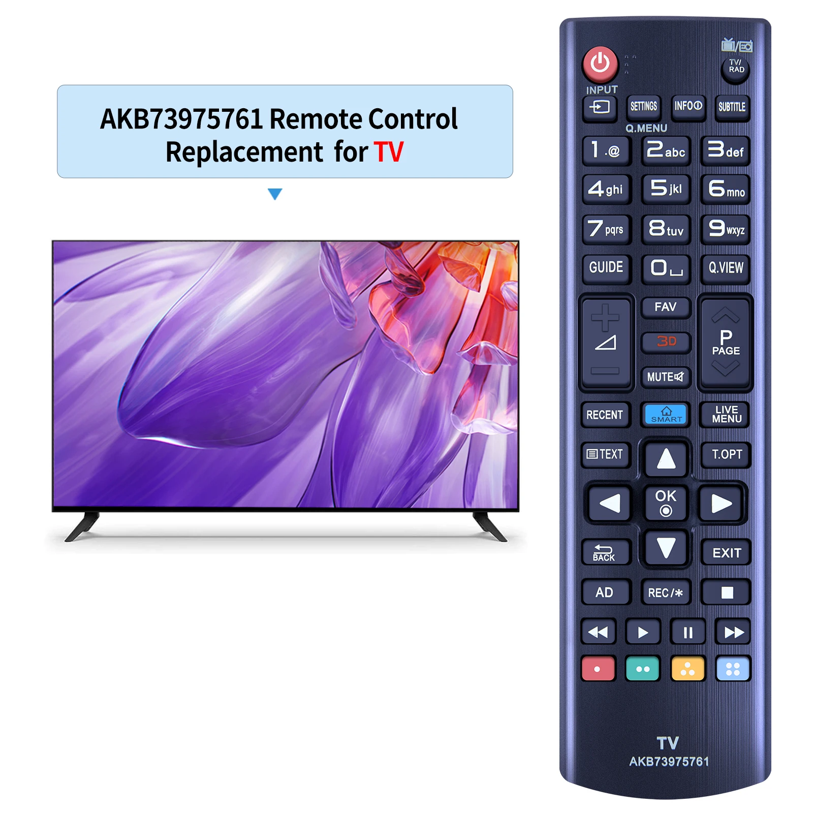 АКБ 73975761   Пульт дистанционного управления для Smart TV 32LB650V 42LB670V 42LB671V 42LB679V 42LB700V 42LB730V 42LB731V 47LB670V 47LB671V
