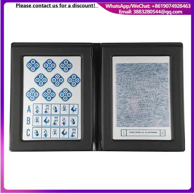 Stereo Butterfly Test Butterfly Stereotest Butterfly Random Dot Polarization Stereo Vision Detection Chart Titmus Stereo Vision
