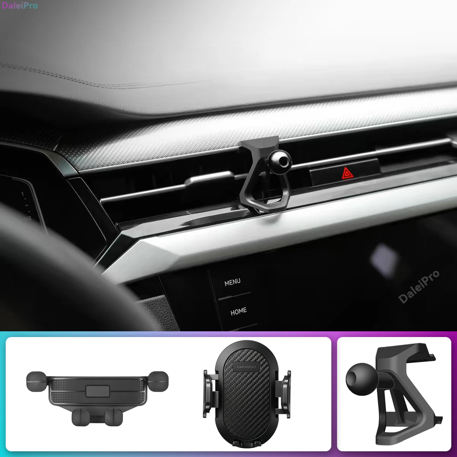 LHD RHD for Volkswagen Arteon CC 2020 2021 2022 2023 2024 Car Phone Holder, Vehicle-Specific Replaceable Dashboard Phone Base