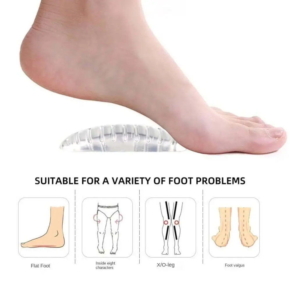 High Heel Shoes Comfort Padding Foot Care Tools Arch Support Insoles Flat Foot Corrector Foot Arch Pads Arch Orthotic