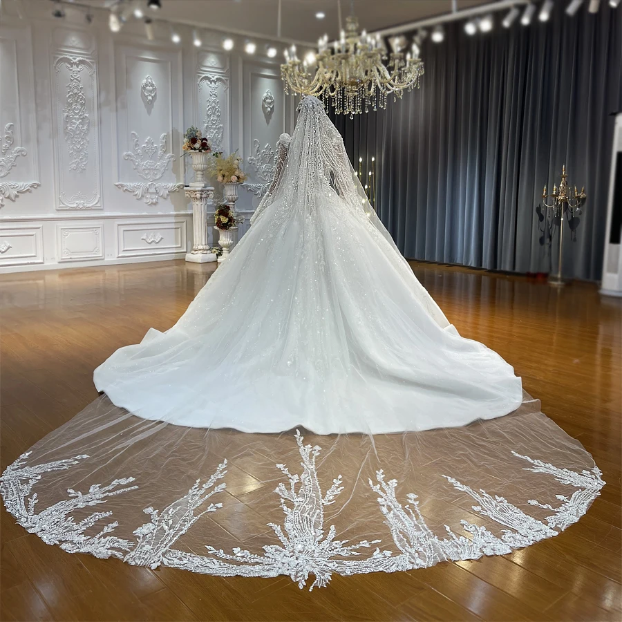 Custom Made NS4714 Match veil Lace Long Bridal Wedding Veil