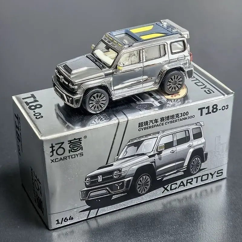 

Xcartoys 1 64 Alloy Great Wall Jeep SUV Tank 300 Cyberpunk Diecast Car Model Collection Give children exquisite gifts