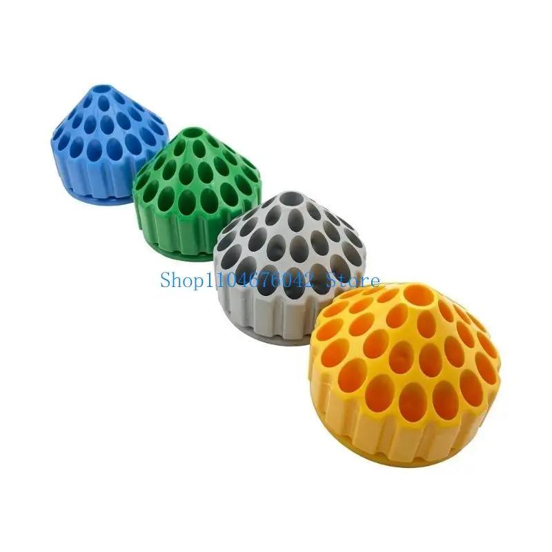 652F Multi Layer Rotating for Manicure Tools Drill Bit Bur Holder Storage Case Jewelry Making Grinding Tool Box