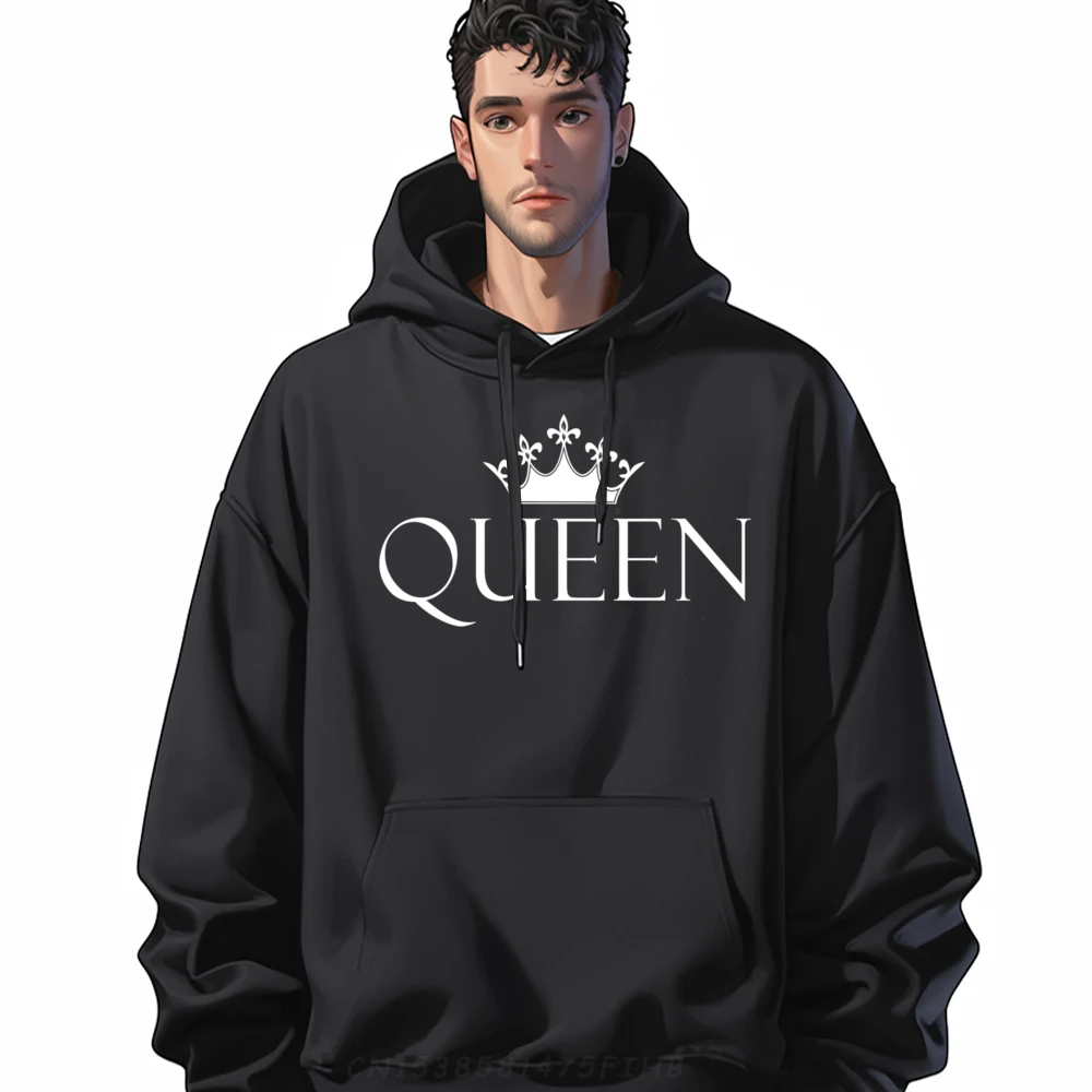 Queen Harajuku Eco-Friendly Men Clothing Design New In Hoodies & Sweatshirts Christmas Sweater