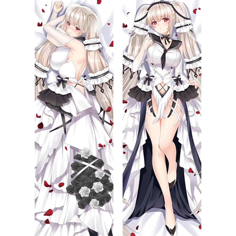 Anime Azur Lane IJN Noshiro Cosplay Dakimakura 2WAY Hing Body Pillow Case Cushion Bedding Xmas Gifts