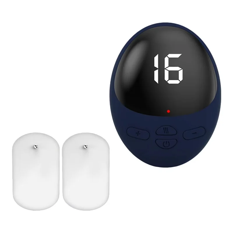 

AA20-Electric Mini Smart Massager For Cervical Spine And Neck Relief, Blue Color, USB Charged For Home Use