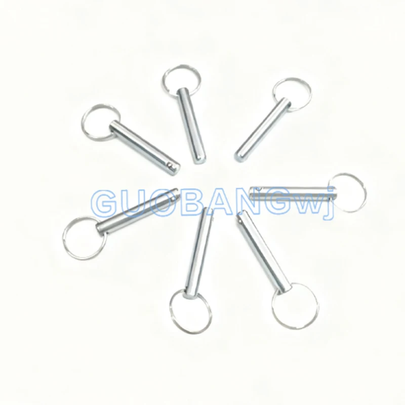 Safety Pin Cotter Pin Spring Pin with Single Ball Detent Quick Release Pin M4 M6 M8 M10 M12 for Industrial Machinery 1PCS