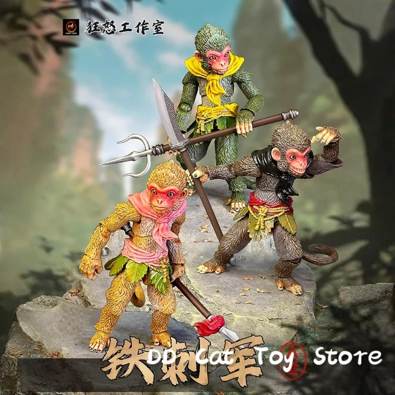 

In Stock Original Fury Toys 1/12 Mount Huaguoshan Monkey Iron Spike Army Split Armor Camp Action Figure Collectible Model Toy