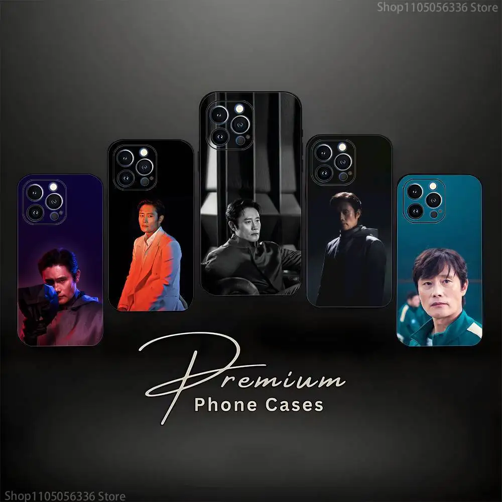 

B-Byung H-Hun Lee Phone Case For iPhone 17,16,15,14,13,12,11 ,Pro Max,XS,X,XR,SE,Mini,8,7,Soft Silicone Black Cover