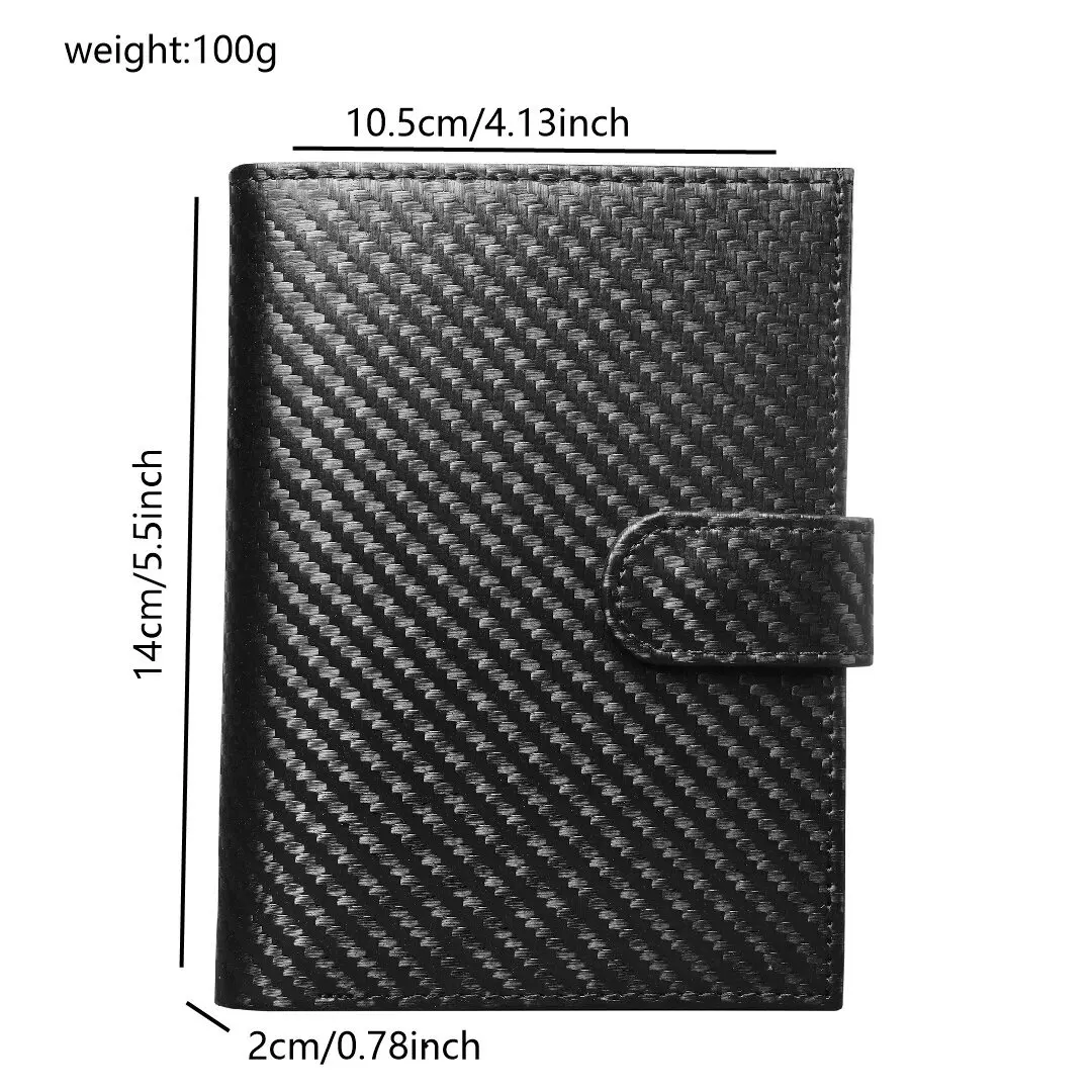 1210 Men's Multifunctional Large Capacity Card Bag Wallet Passport Driving Clip Deposit Clip Cash Bank Card