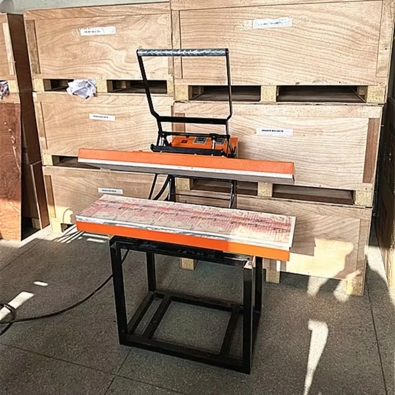 

Lanyard 25x100 Double Heating Plate Heat Press Printing Machine Fast Heating Uniform Transfer For Polyester Nylon Lanyards