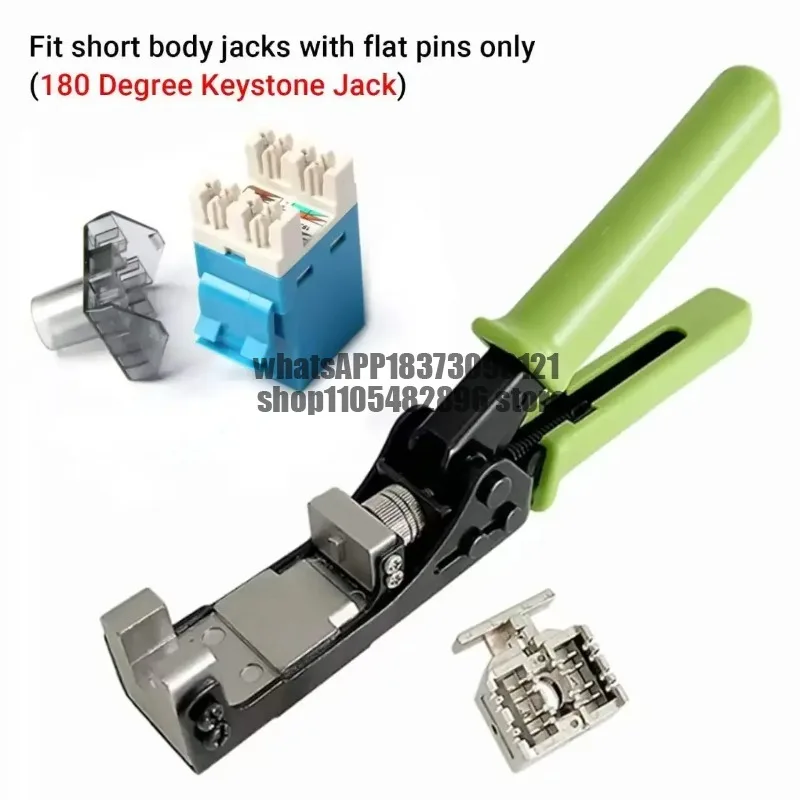 Punch Down Tool Network ModulePunch Down Tool Wire Cutter Termination for Fast Termination Crimpe