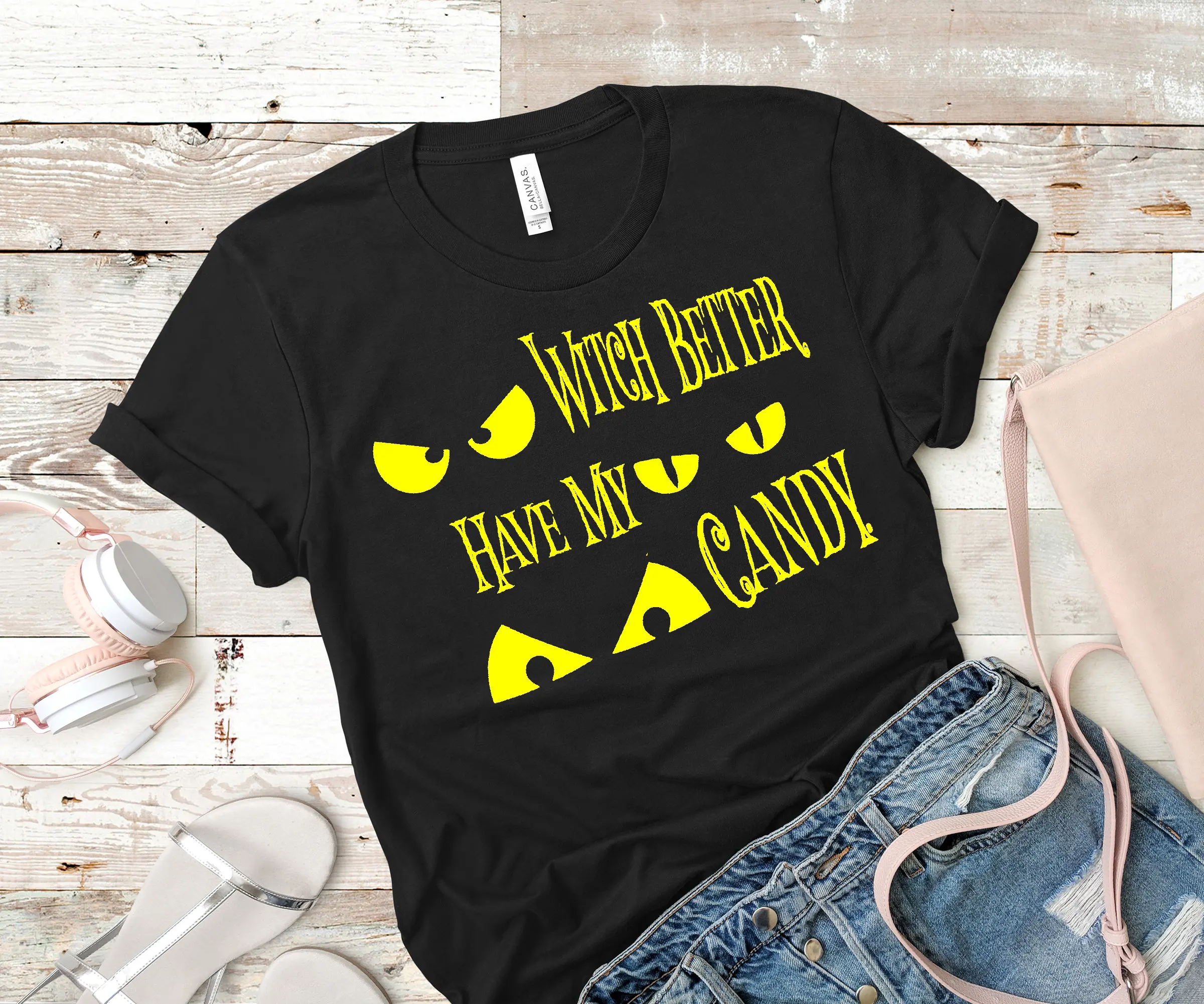 Witch Better Have My Candy T Shirt Funny Halloween Kid October Fall Clothing ShirtSauceBoss