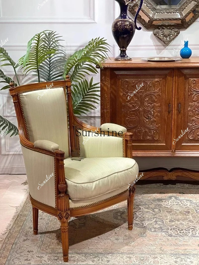 مدخل عرض بهو منحوت قديم أمريكي، خزانة تخزين من الخشب الصلب القديم، فرنسي من القرون الوسطى FT #4