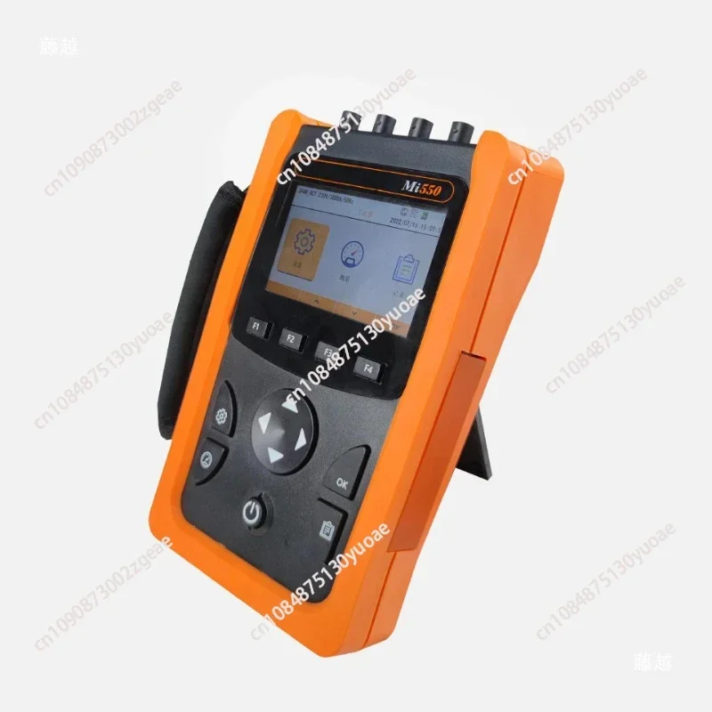 Power Quality Analyzer, Energy Consumption Monitoring, Three-Phase Power, Handheld, Waveform, Recorder, Mi550