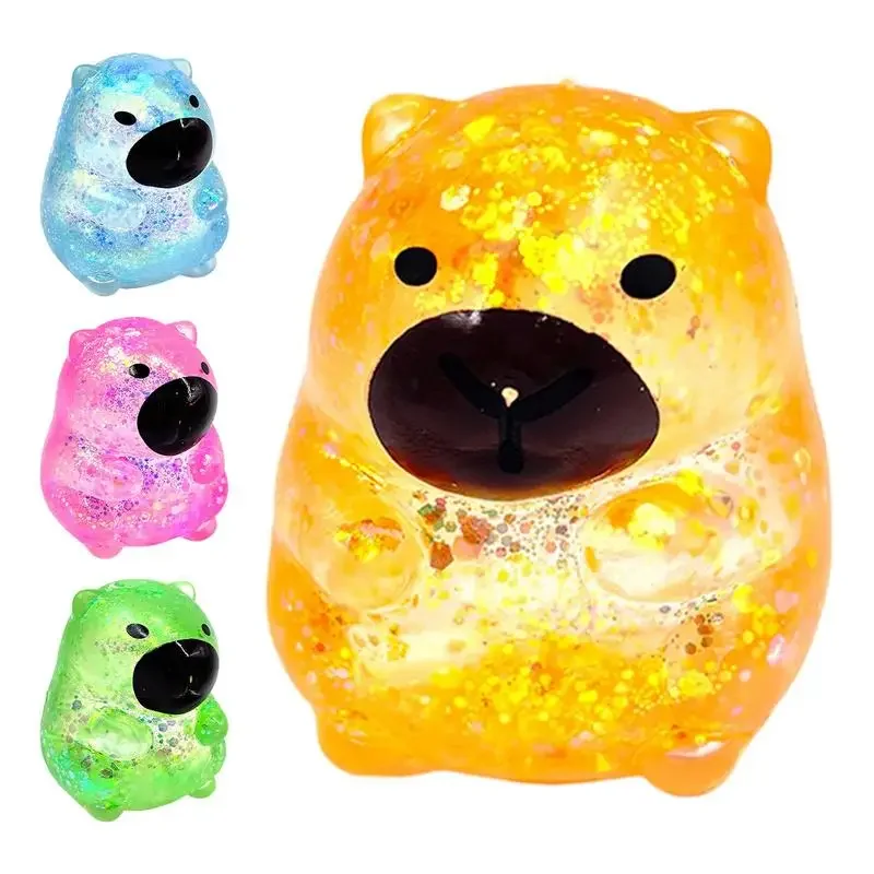 Cartoon Capybara Squishy Slow Risings Fidgets Spielzeug Squishy Stress Relief Spielzeug Geburtstag Klassenzimmer Preis Spielzeug für Kinder Stress