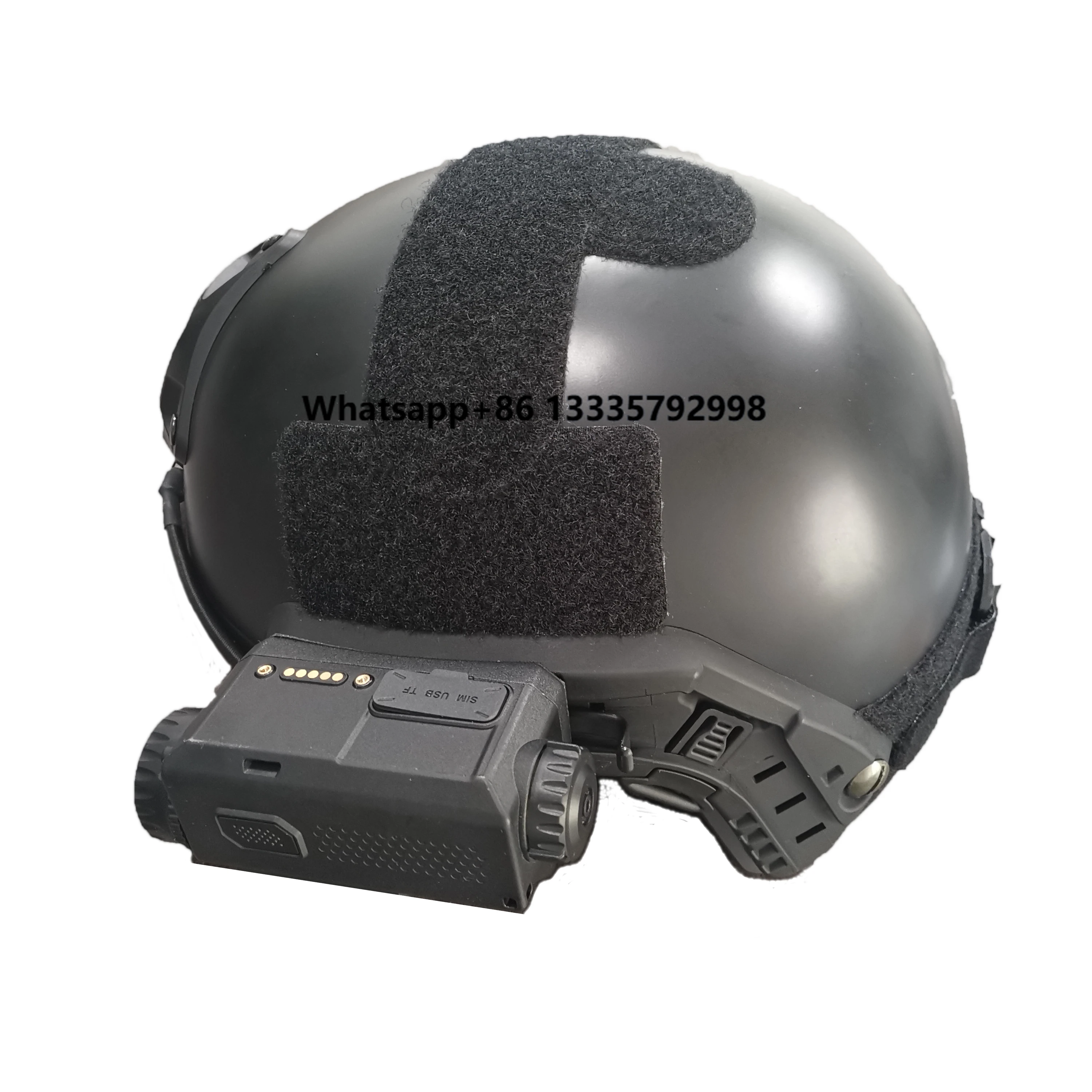 

2024 Hot Sale 4G/5G HelmetCamera with Live Streaming Live Tracking Functions H.264 Compression