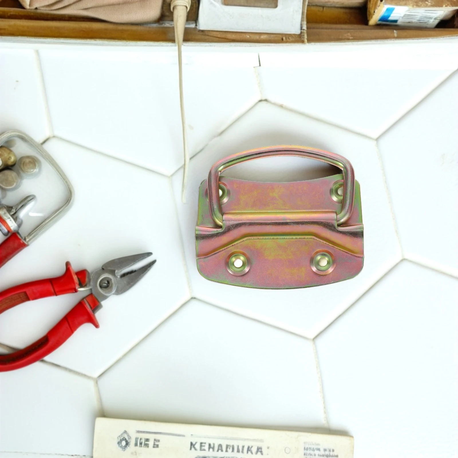 Picture 7: 4pcs Beehive Galvanized Iron Comfortable Grip Beekeeping Tools Supplies Beekeeping Flat Equipment Box Supplies