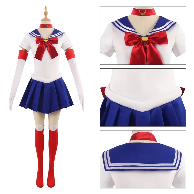 Beauty girl coswear, Water Ice Moon, 4th generation sailor suit, Moon Rabbit cosplay, anime and anime suit