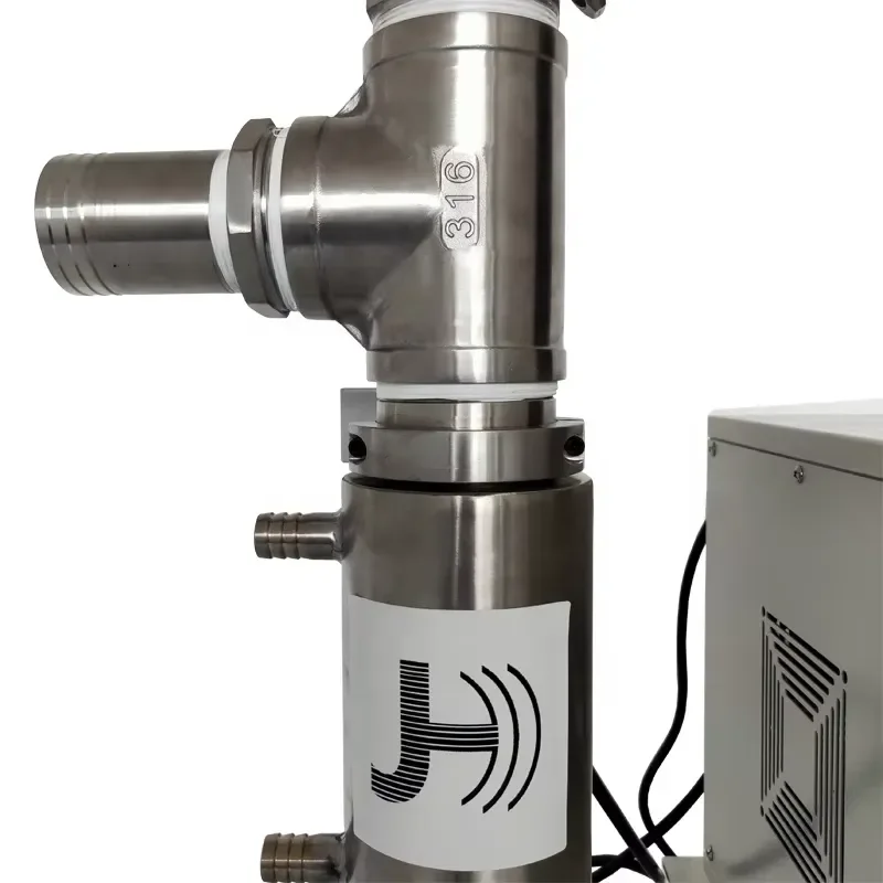 Best Quality Ultrasonic Homogenizer Continuous Ultrasonic Viscous Ceramic Slurry Mixing Equipment