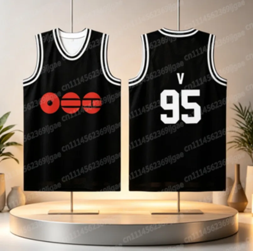 2026 New BTS BTS ARMY Basketball Vest Members Fan Surrounding Korean Wave Male Band 3D Sports Concert T-shirt FamilyMatching