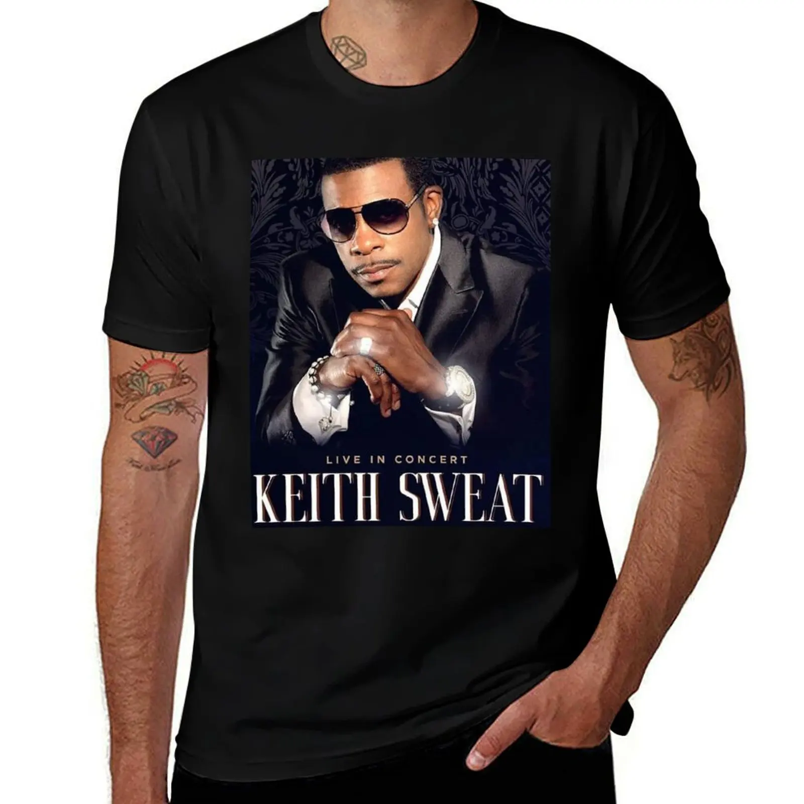 

keith luwing manis sweat gulaa T-Shirt customizeds oversized t shirt summer tops black t-shirts for men