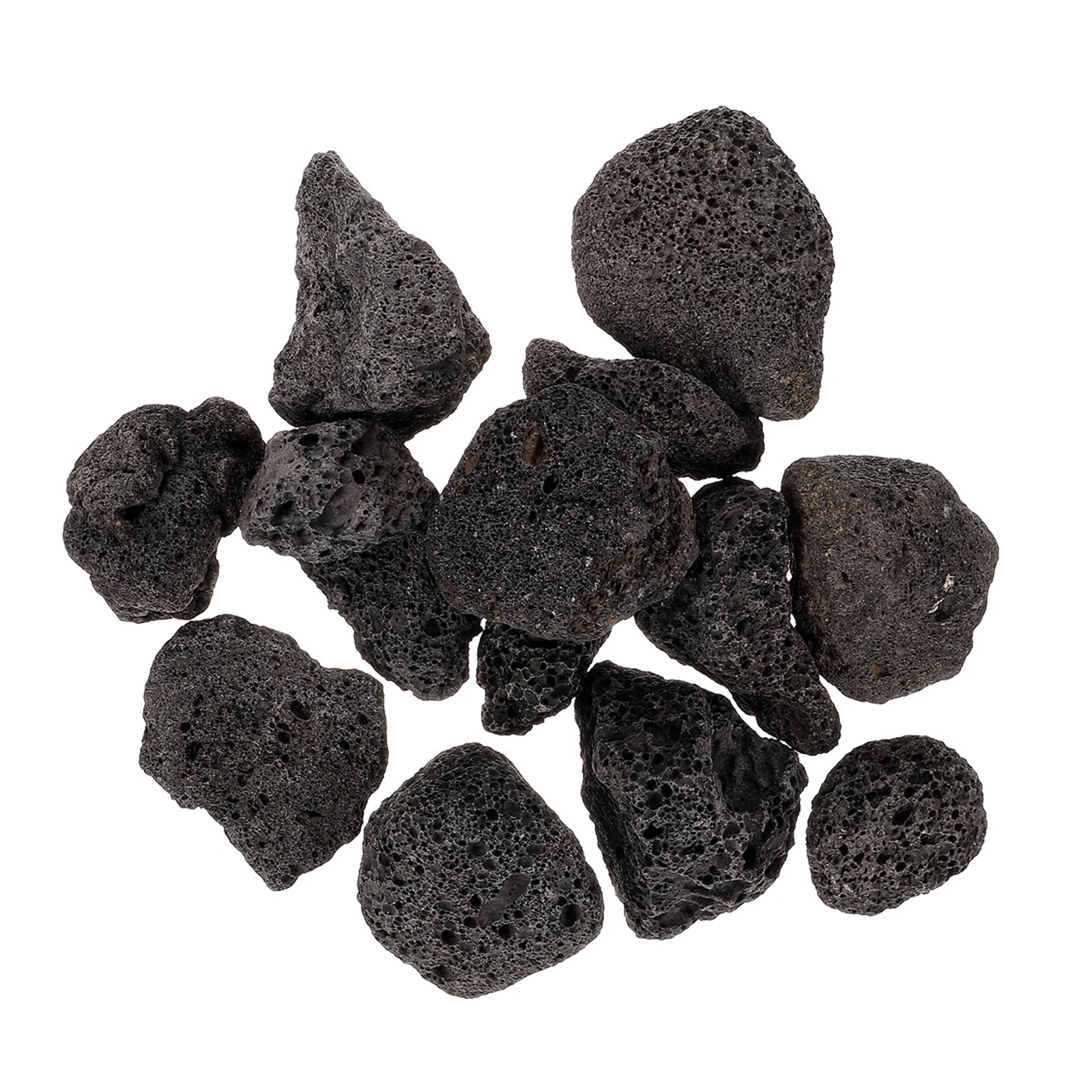 

1Pack Natural Volcanic Rocks Aquarium Fish Tank Decorations Potted Plants Lava Stones Color Difference Rocks for Potted Plants