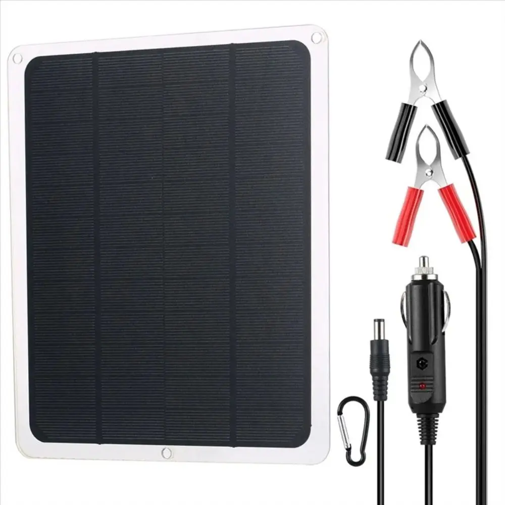 20W 12V Solar Panel Kit Versatile Power Source High Efficiency Solar Battery Trickle Charger Waterproof Multipurpose
