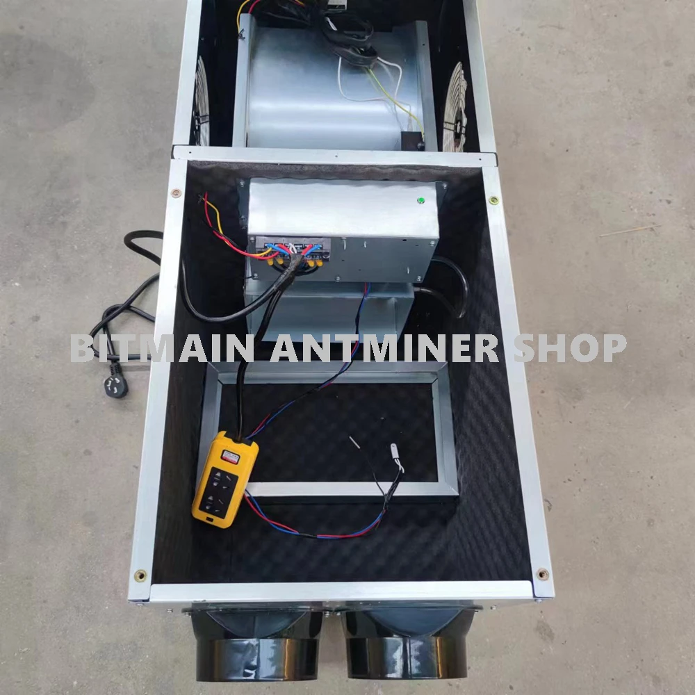 مينر كاتم الصوت مروحة التبريد لآلات التعدين ل Antminer L7/Z15/S19/KA3/K7/D9/E9/S19/A1246/A1346series مع واي فاي/LCD اختياري