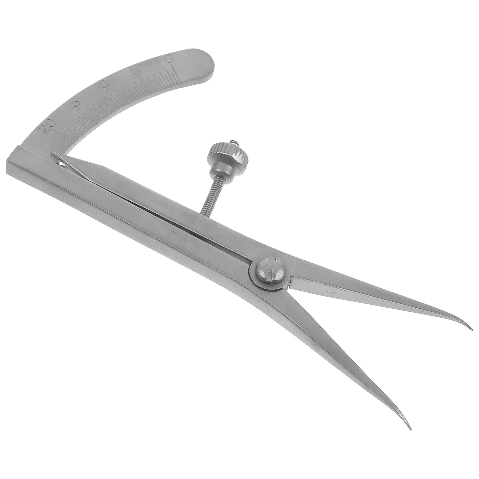 

Eyelid Measurement Ruler Metal Stainless Steel Eye Positioning Tool Double Eyelid Gauge Portable Measuring Instrument for Travel