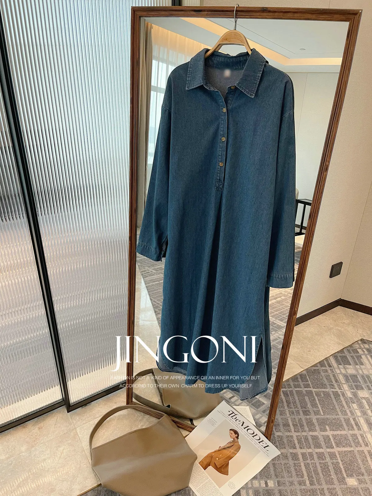 Maxi Denim Long Sleeve Evening Dress Woman Clothing Y2K 2025 Spring Summer Fashion Korean Style New Elegant Vintage Luxury Robe