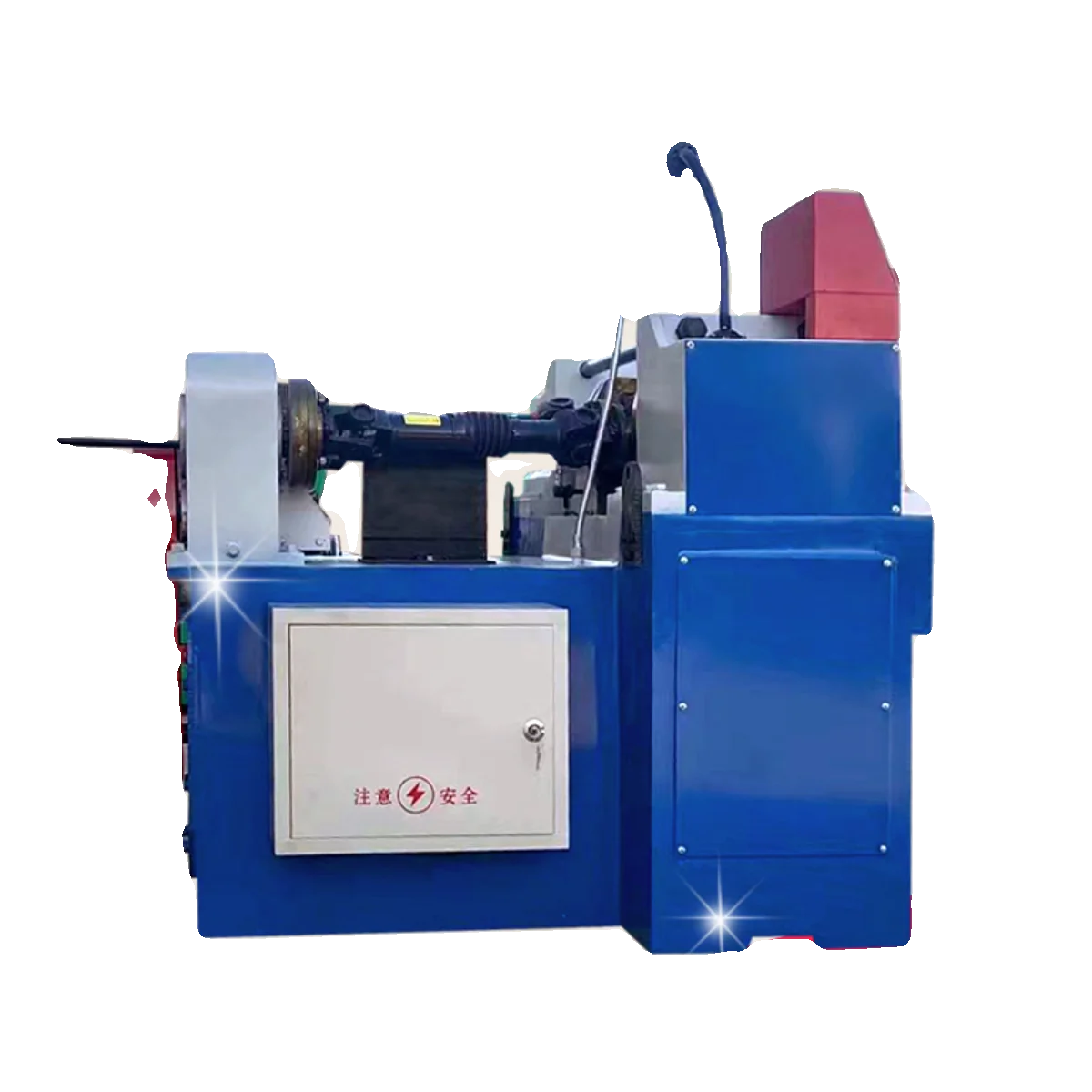 Automatic thread rolling machine, wall line anchor screw machine, mesh straight line double axis thread rolling machine