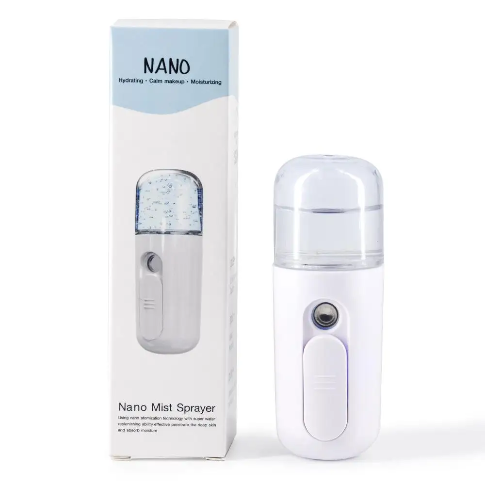 Hidratante Nano Spray pulverizador hidratante portátil humidificador de belleza pulverizador hidratante recargable herramienta de cuidado de la piel