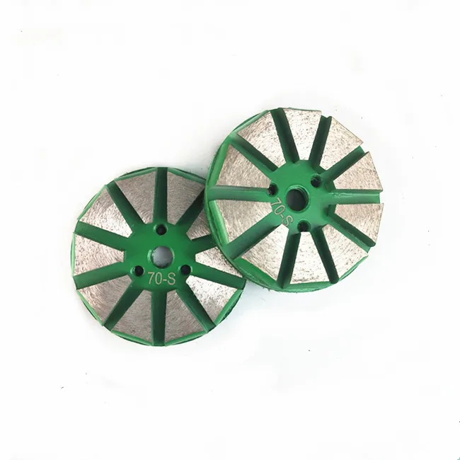 10 Segments Diamond Concrete Grinding Disc/Pads/Plate For Concrete Tools