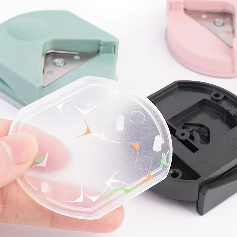 1 قطعة قاطع دائرة المحمولة المحمولة 4 مللي متر نصف القطر الزاوية آلة مستديرة ل ورقة صور بطاقة بريدية سجل القصاصات مكتب لتقوم بها بنفسك أداة للحرف اليدوية ZYF #4