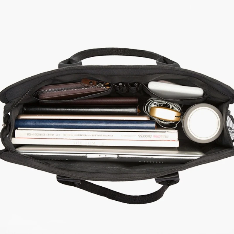 Briefcase Men File Bags Business Zipper Conference Bags Public Document Bags Briefcase Women Messenger Bag Men Laptop Bag Sac