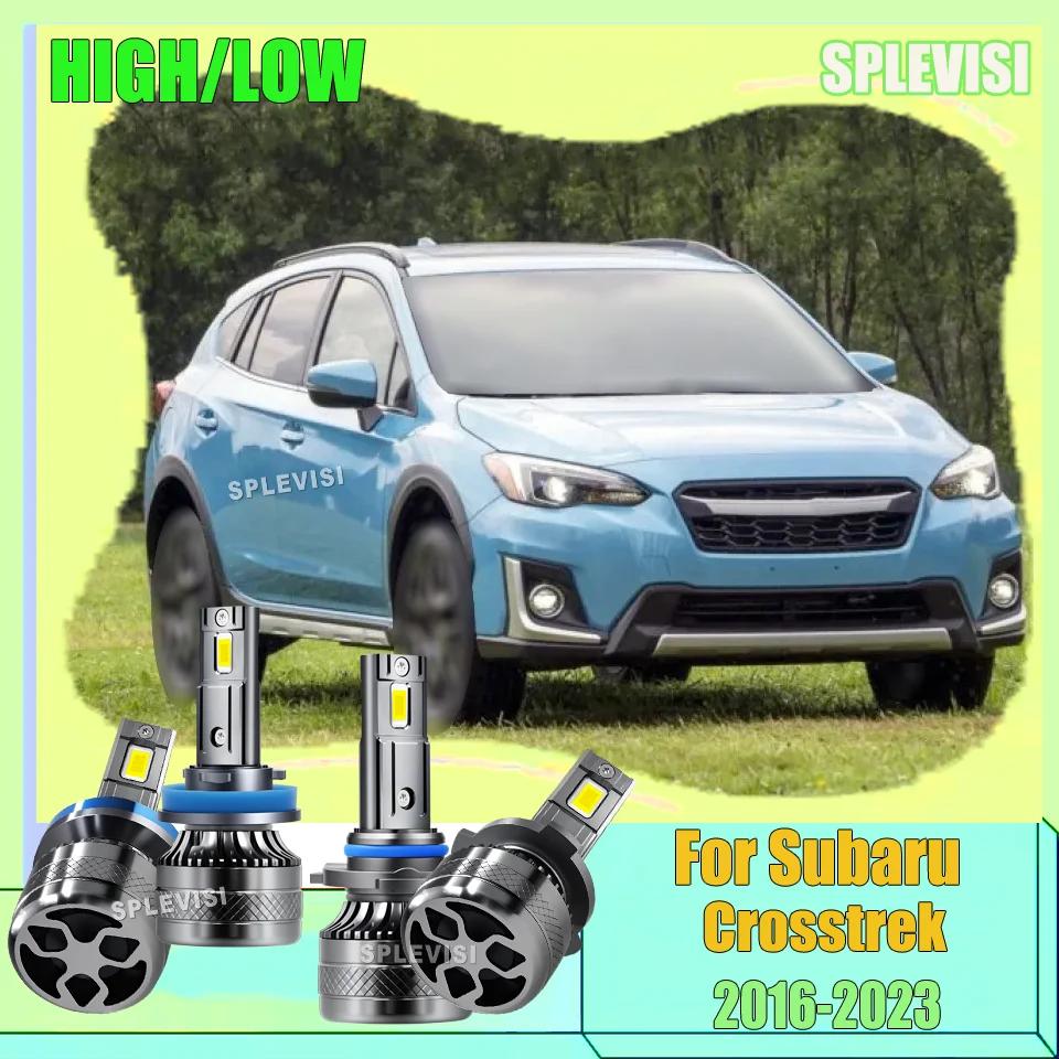 

High-Intensity Newest Arrival LED Headlight Bulbs Car Headlamps 12V For Subaru Crosstrek 2016-2023 2017 2018 2019 2020 2021 2022