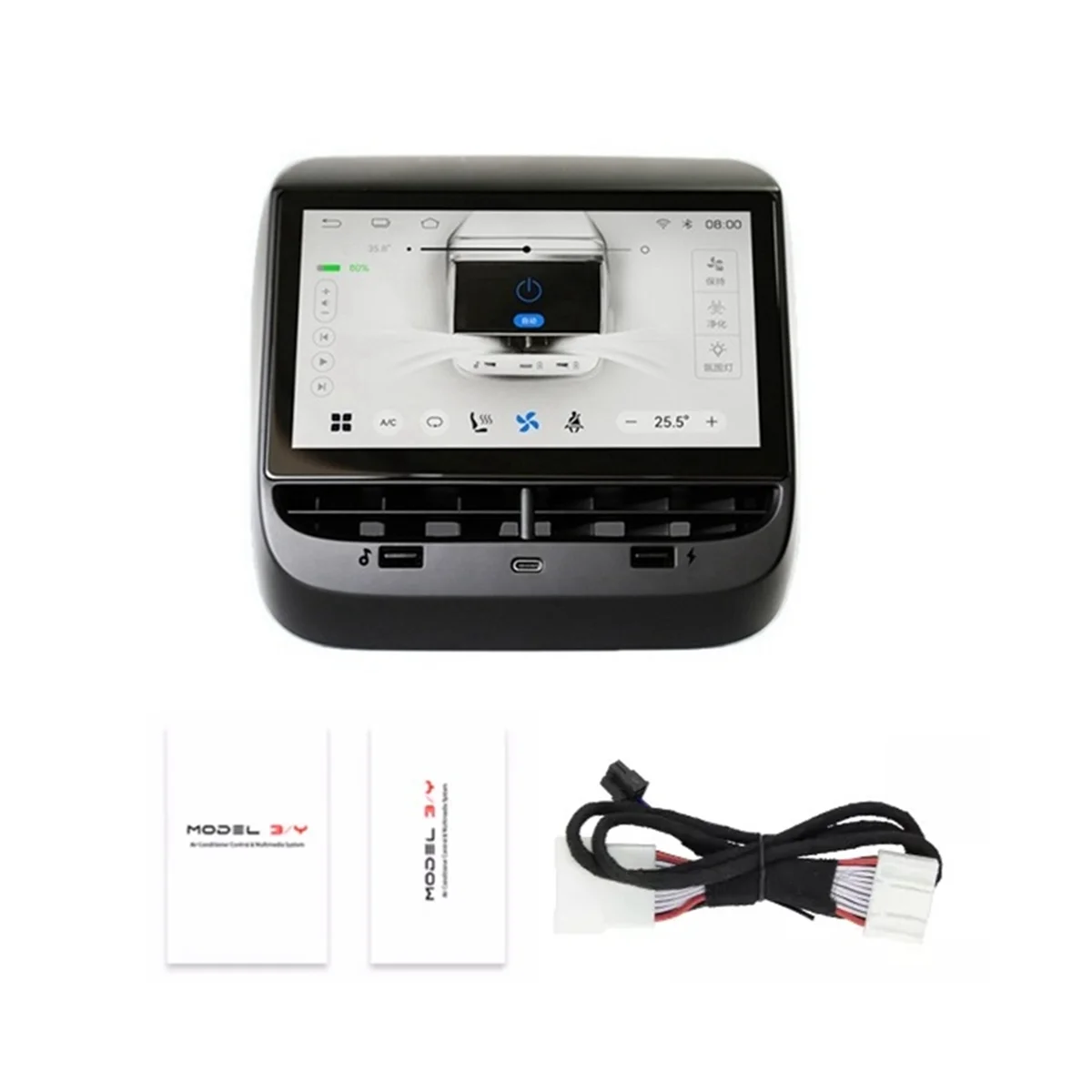 

Rear Display Panel 7In Screen Android,Intel