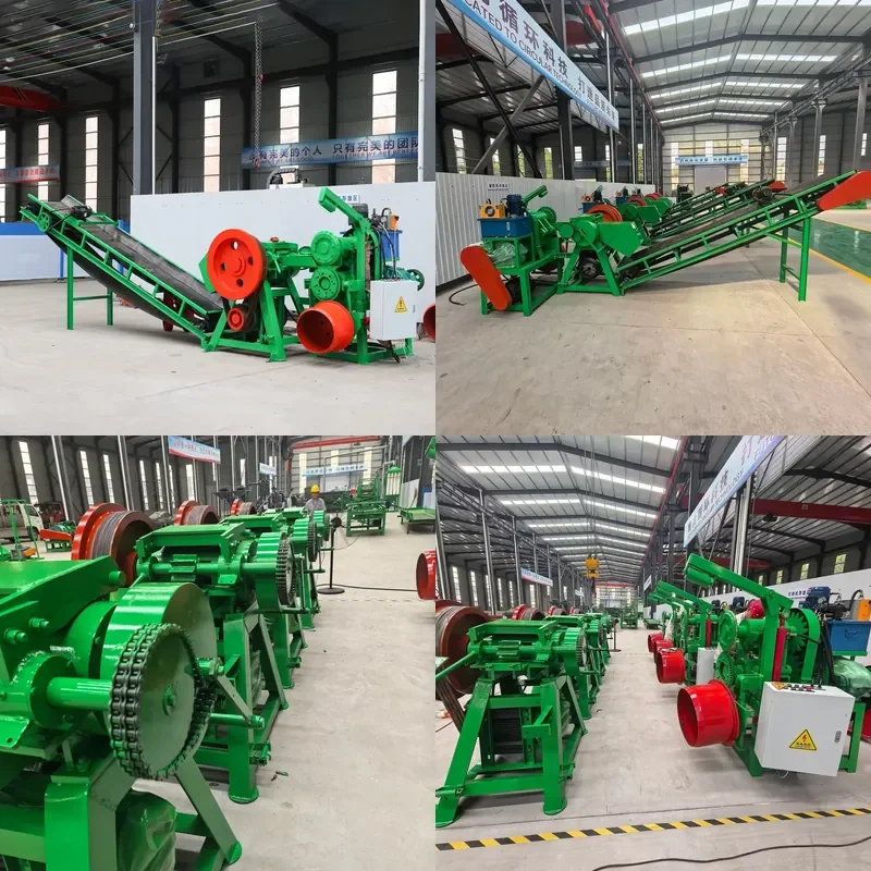 CE Certificate Tire Recycling Machine Automatic Waste Tire Lump Cutter Reclaim Rubber Cutting Machine