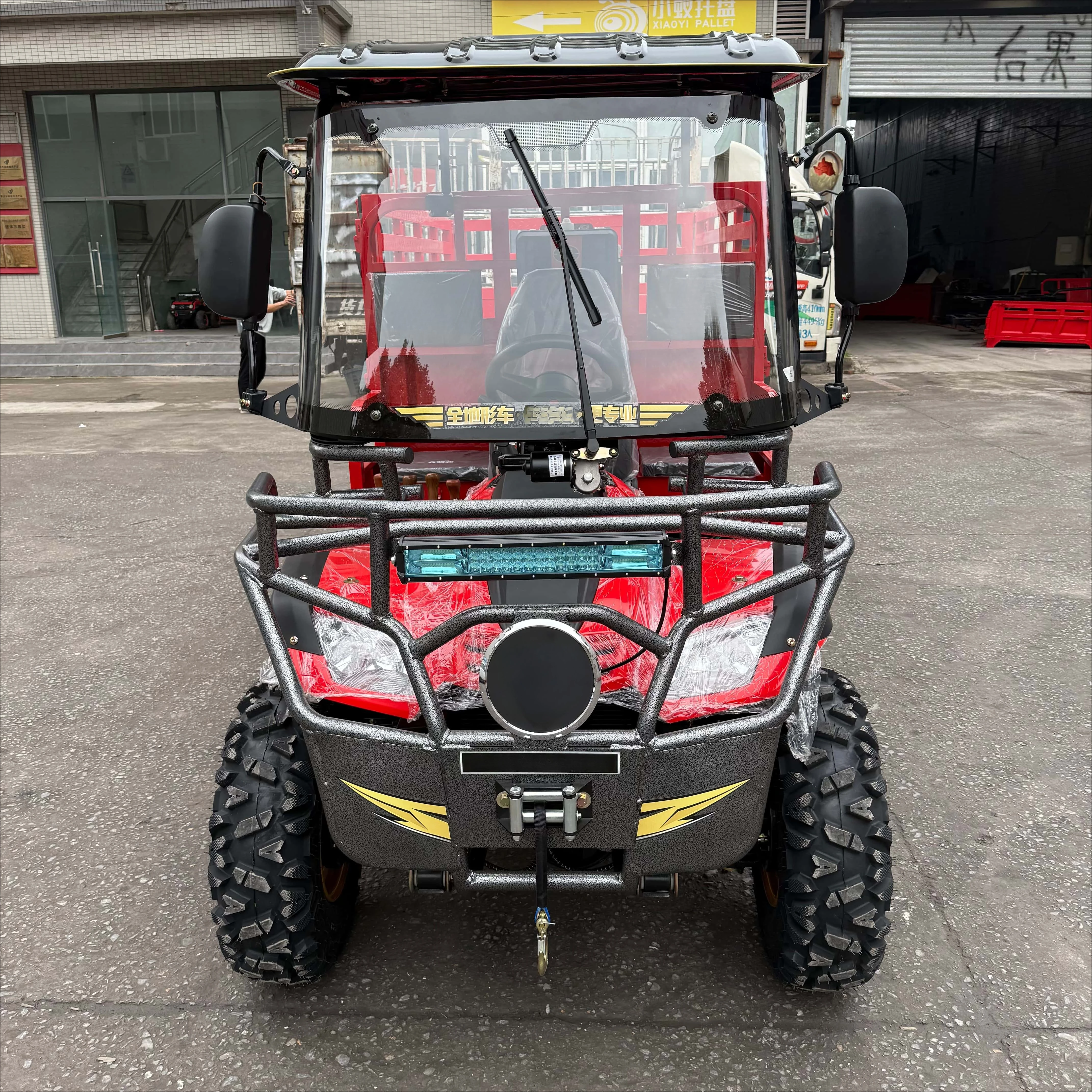 YzhgbZhongqi Bao Cheetah Power All Terrain Vehicle - Agricultural UTV ATV Motorcycle All Terrain Water Cooled Four Wheel Drive M
