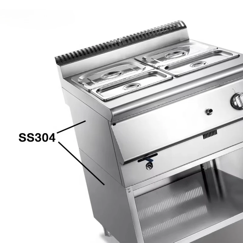High Quality Series Table Top Stainless Steel Gas Lava Rock Grill With Stand FWX