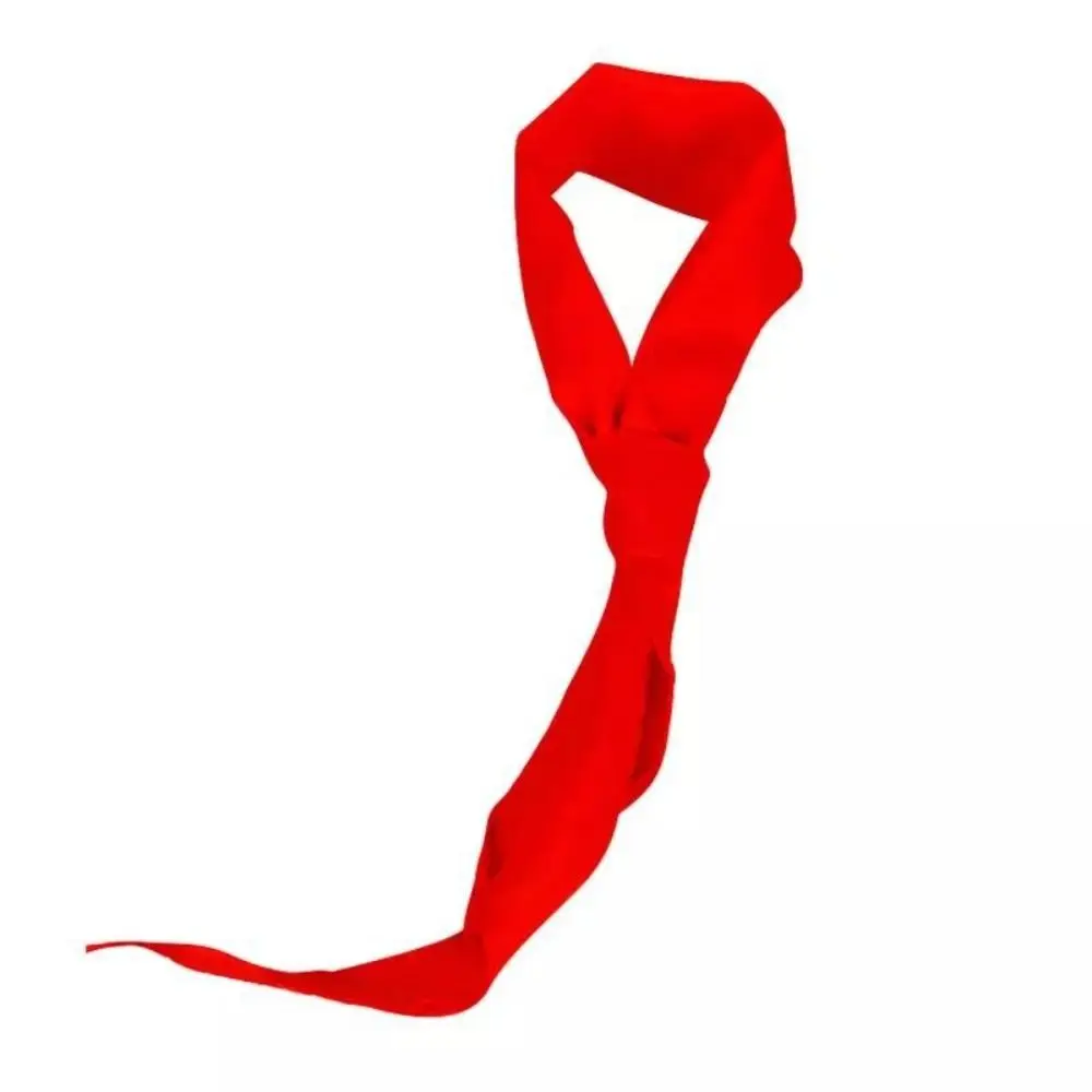 Classic China Style Triangle Towel Scarf 120cm Cotton Red Scarf School Supplies Red Tie Choker Young Pioneer Scarves Gifts