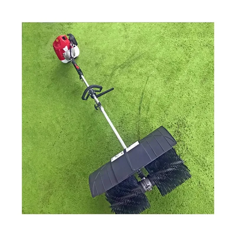 High Quality Steel Garden Grass Leaf Sweeper Powered Push Broom 42