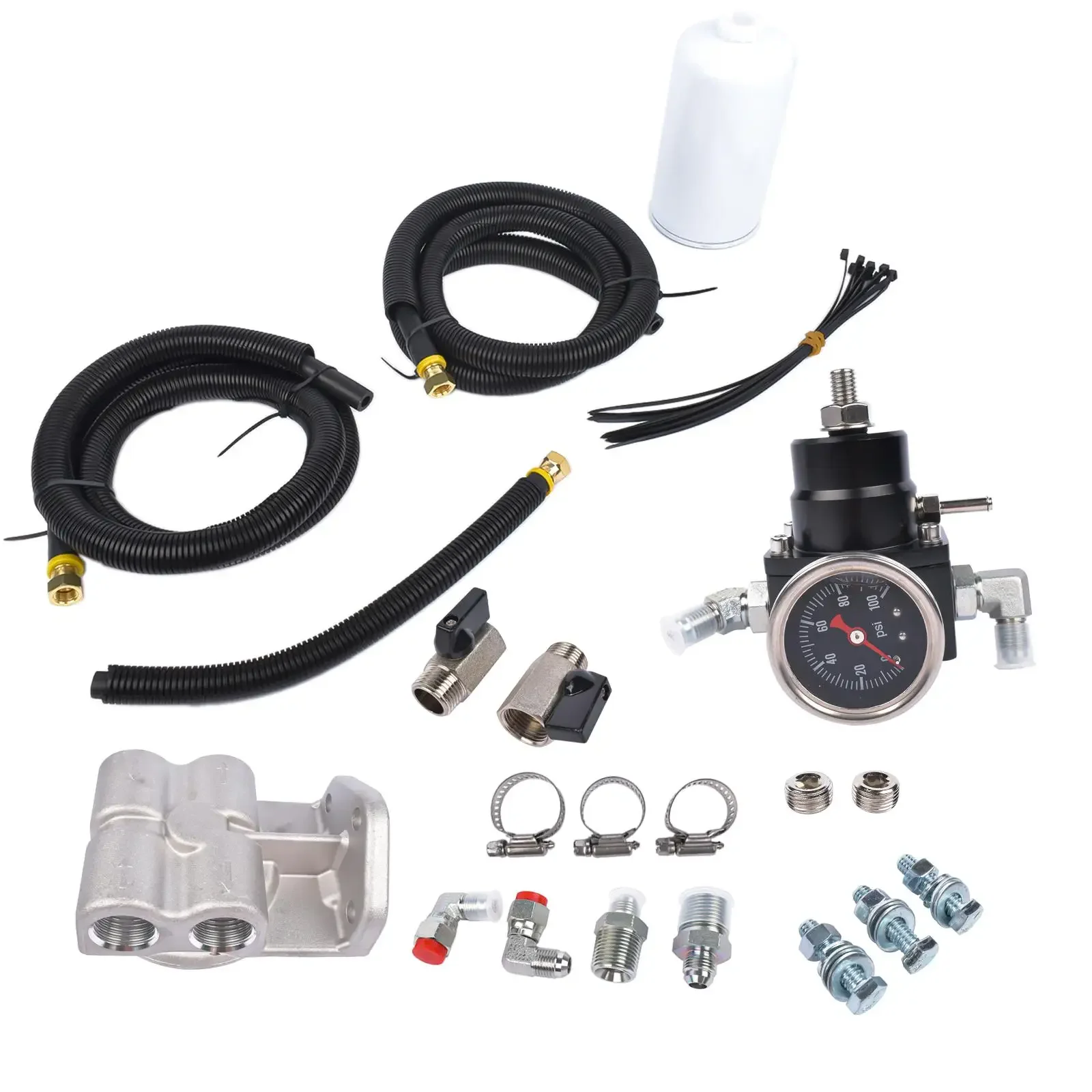 AP03 طقم مرشح الوقود العودة المنظم لفورد OBS 7.3L Power Stroke 1994-1997 F250 F350 E350